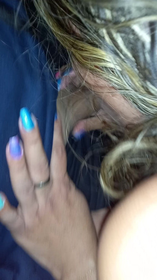 My Black Lover Creampies and Then My Cuckold Husband Also Creampies Me in the Car Twice and Eats the Cum and Masturbates Me to F