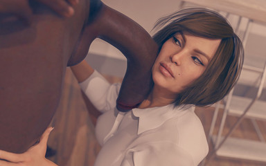 Cora Episode 1, 2: Beautiful Horny MILF Fucked by Huge Black Cock (creampie Pussy, Deep Throat) Dobermanstudio