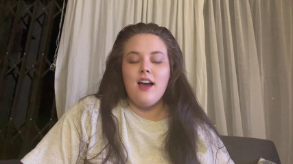 BBW Masturbating Till Quivering Orgasm During Holidays