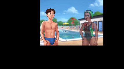 Summertime saga - getting a blowjob