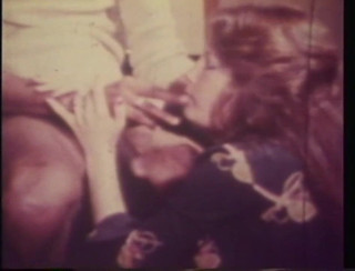 Vintage brunette helps fired black guy