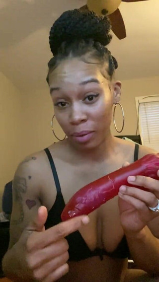 Ebony First Selfie Fuck Video