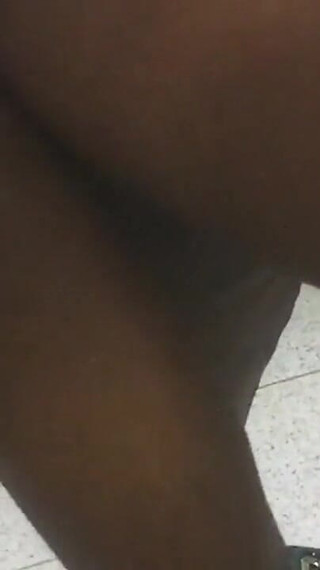 Fucking Ebony African Big Ass in the Bathroom