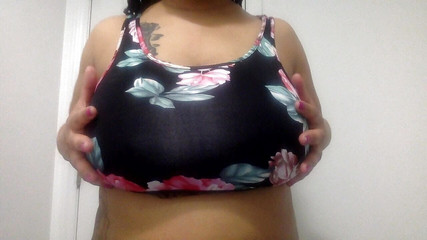 Ebony MILF - Massage My Big Tits