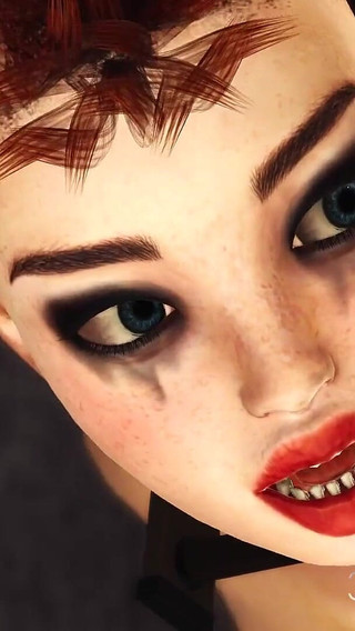 Super BDSM. Big black cock for sexy punk girl in cuffs in the prison