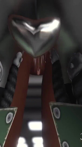 Sex on the exoplanet! Sci-fi android fucks hard a hot black girl in the base camp