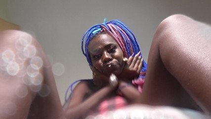 Ebony Teen Princess Keysha`s POV Spitting!