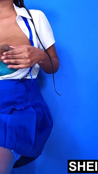 4K All Ebony Giant Nipples on Saggy Natural Tits Udders, Expose Thong in Dress Wink, Hot Busty Girl Sheisnovember After Classes