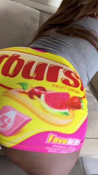 I Got Fucked and Creampied Through My Tight Starburst Shorts